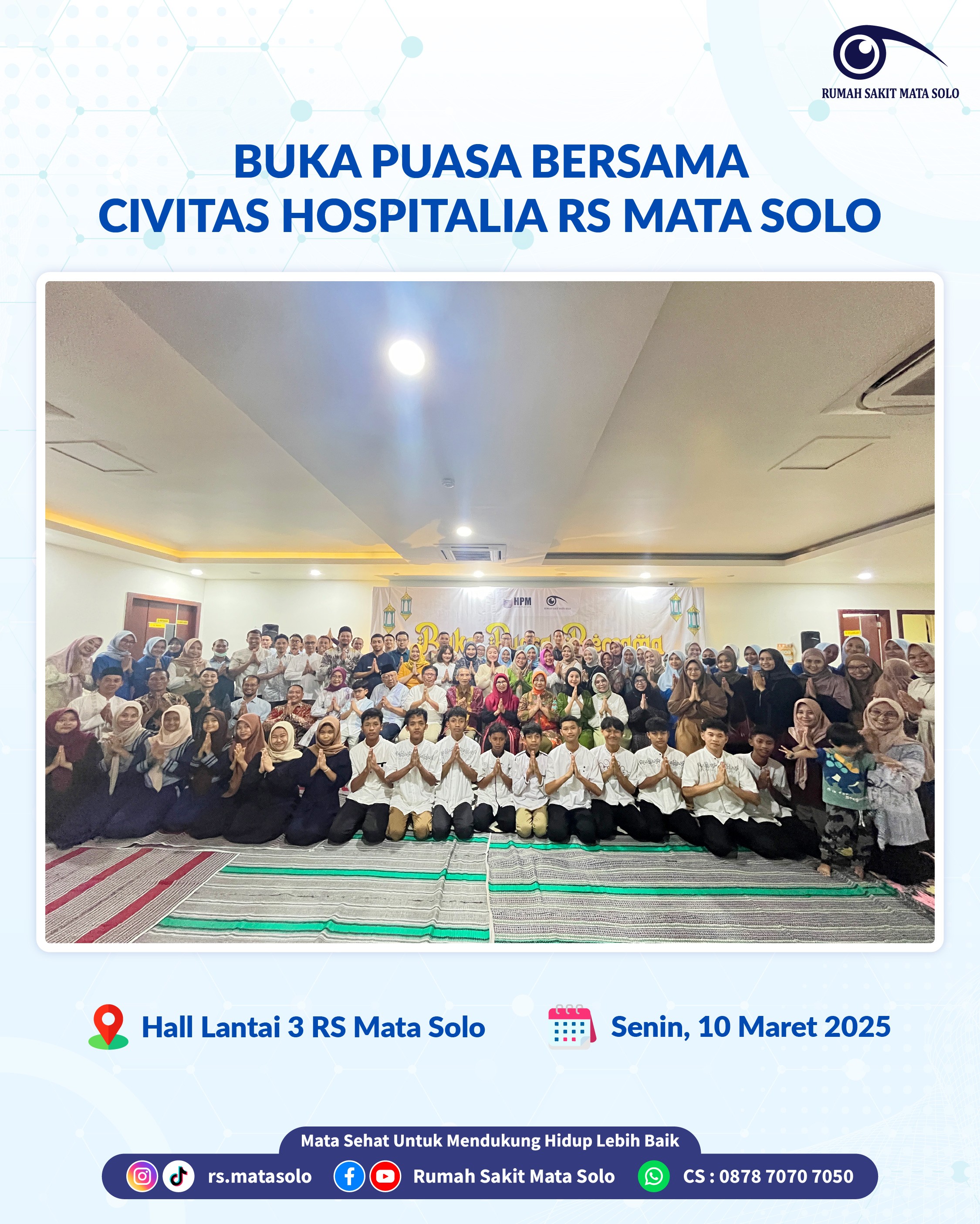 RS Mata Solo Gelar Acara Buka Puasa Bersama Civitas Hospitalia Tahun 2025