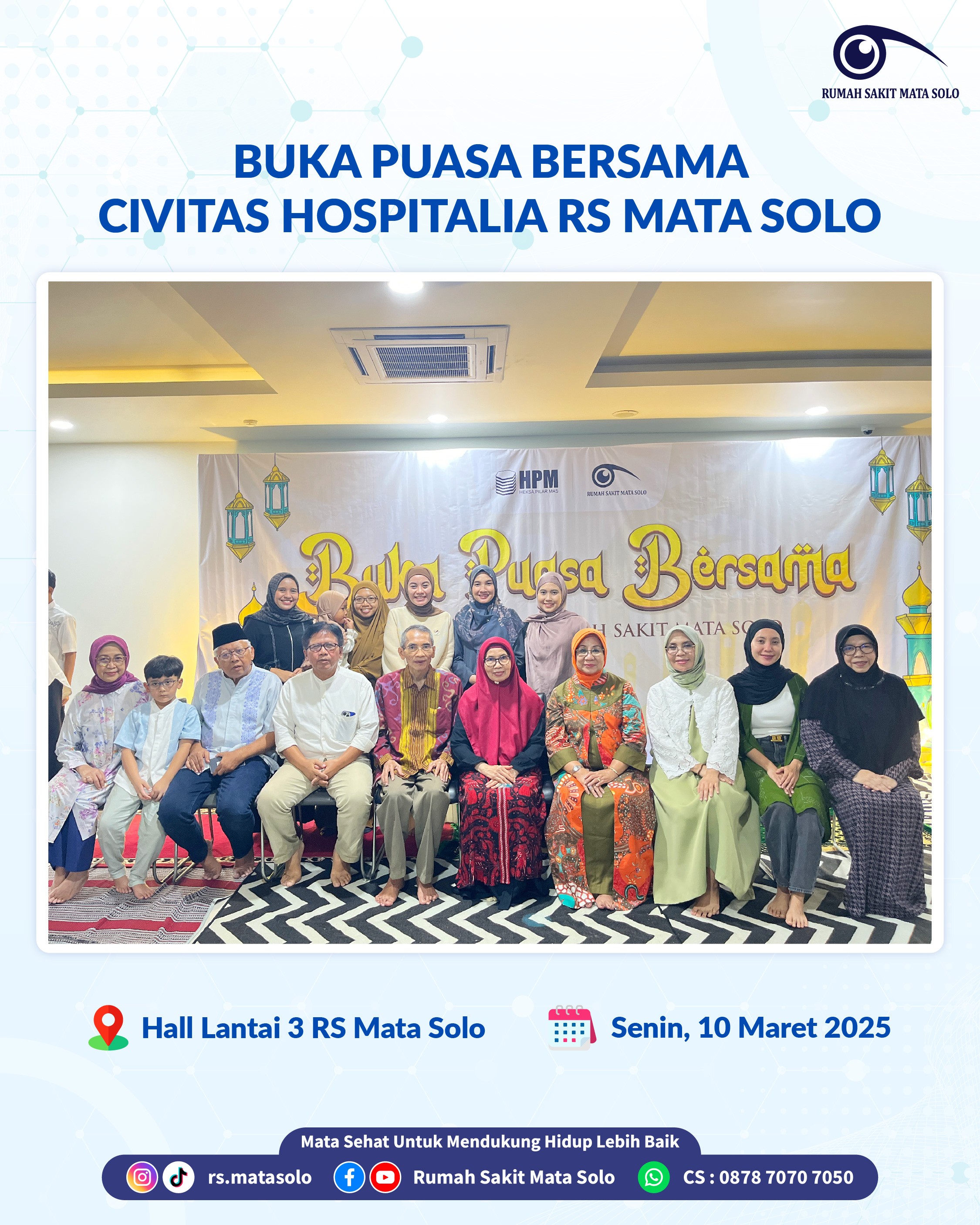 RS Mata Solo Gelar Acara Buka Puasa Bersama Civitas Hospitalia Tahun 2025