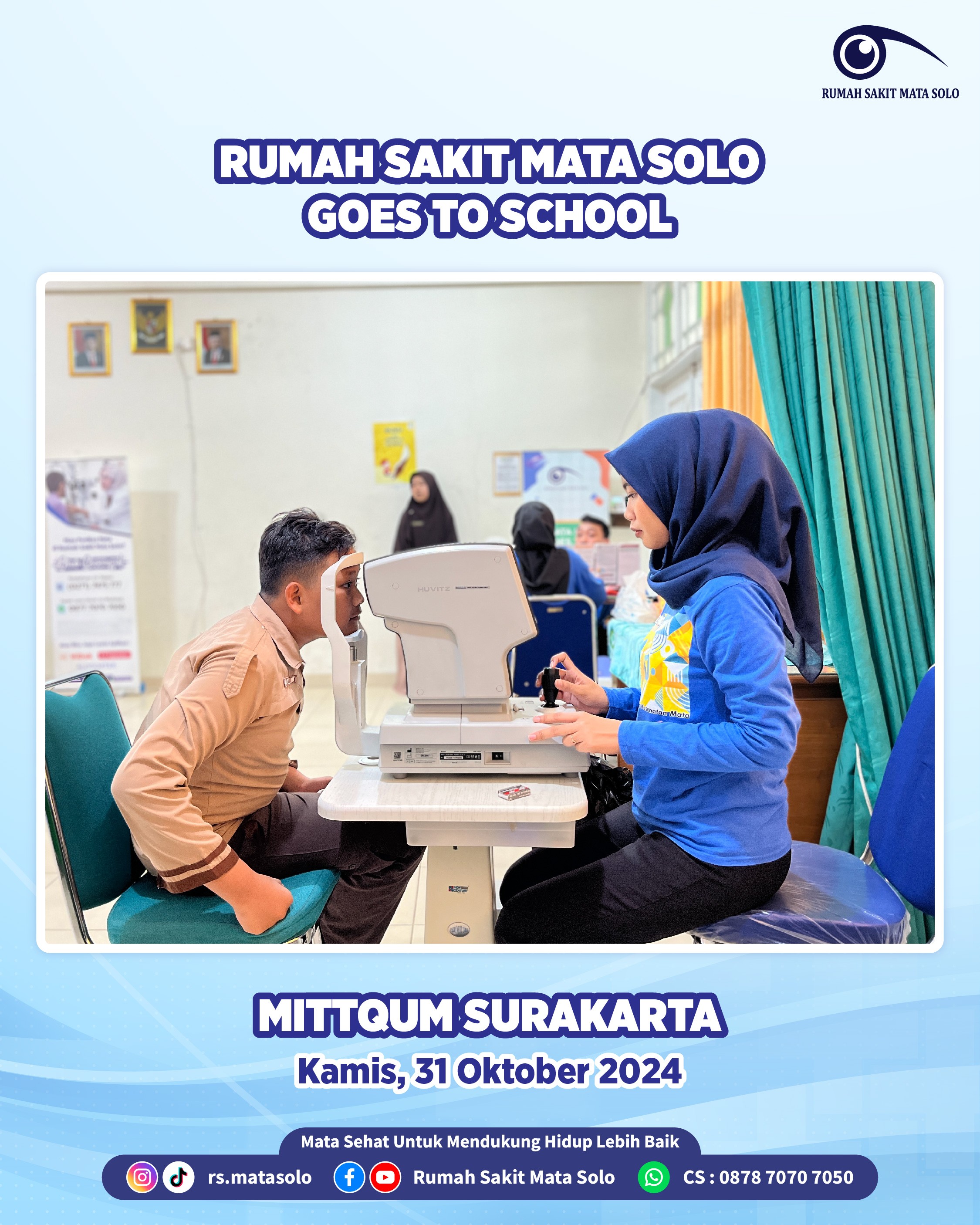 RS Mata Solo Goes to School - MITTQUM Surakarta