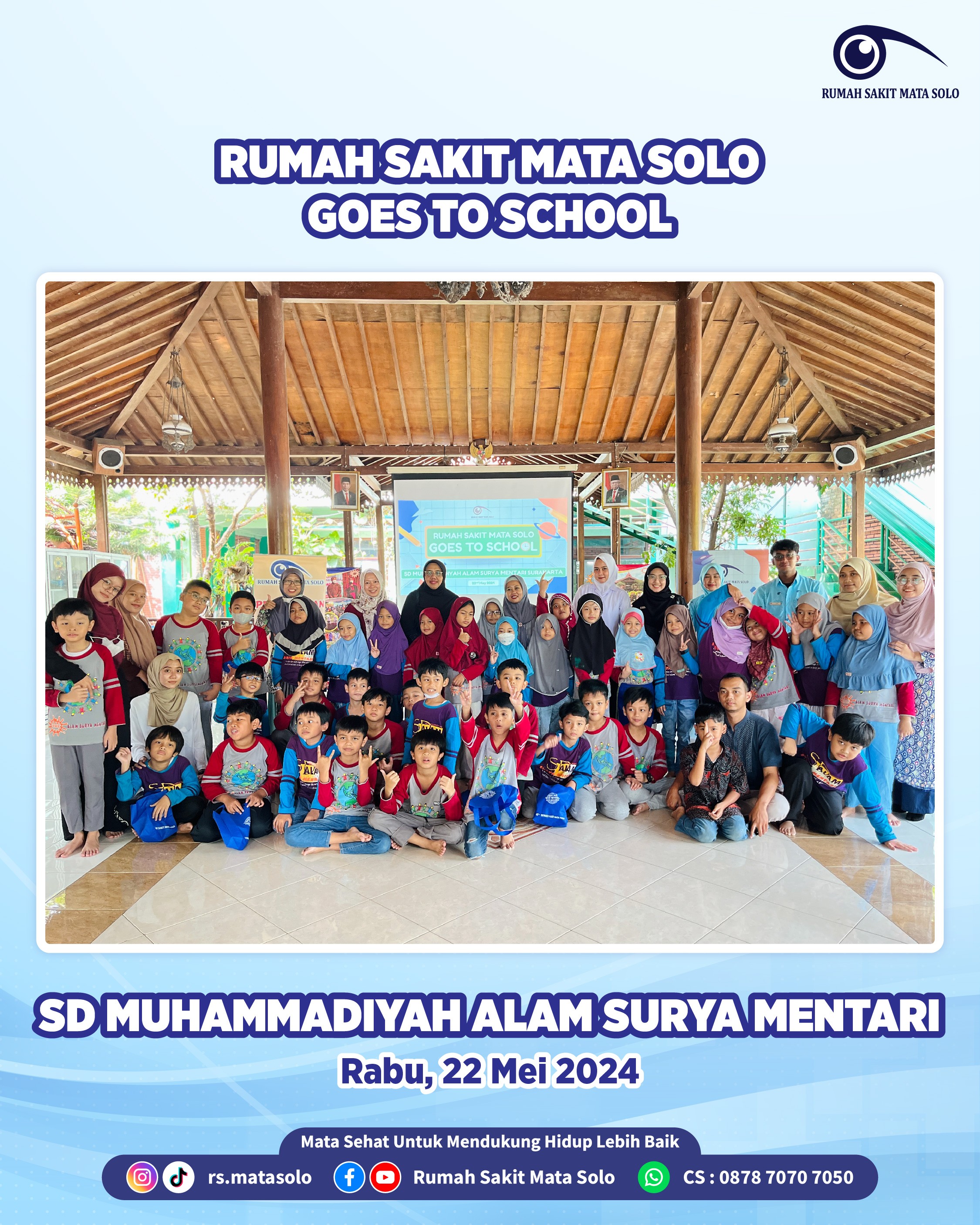 RS Mata Solo Goes to School - SD Muhammadiyah Alam Surya Mentari