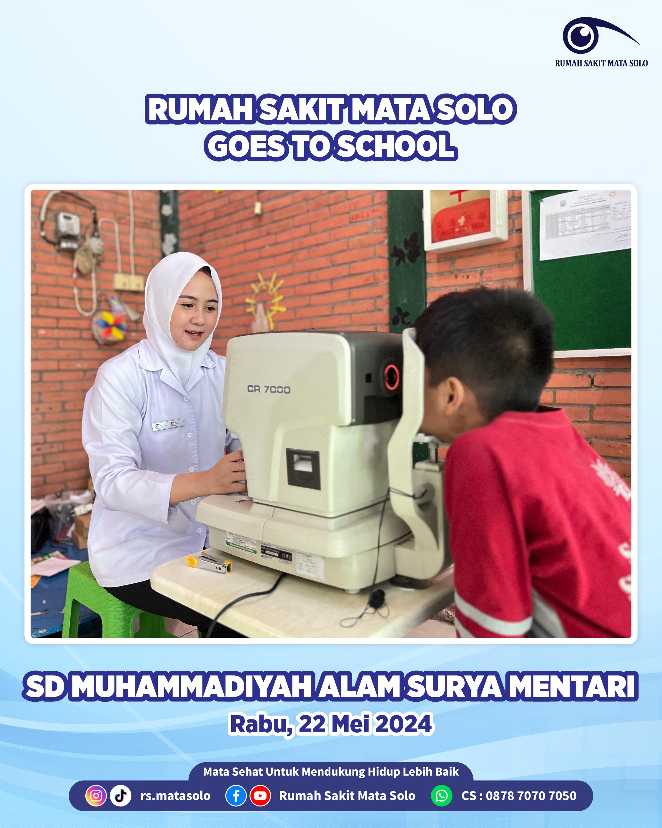 RS Mata Solo Goes to School - SD Muhammadiyah Alam Surya Mentari
