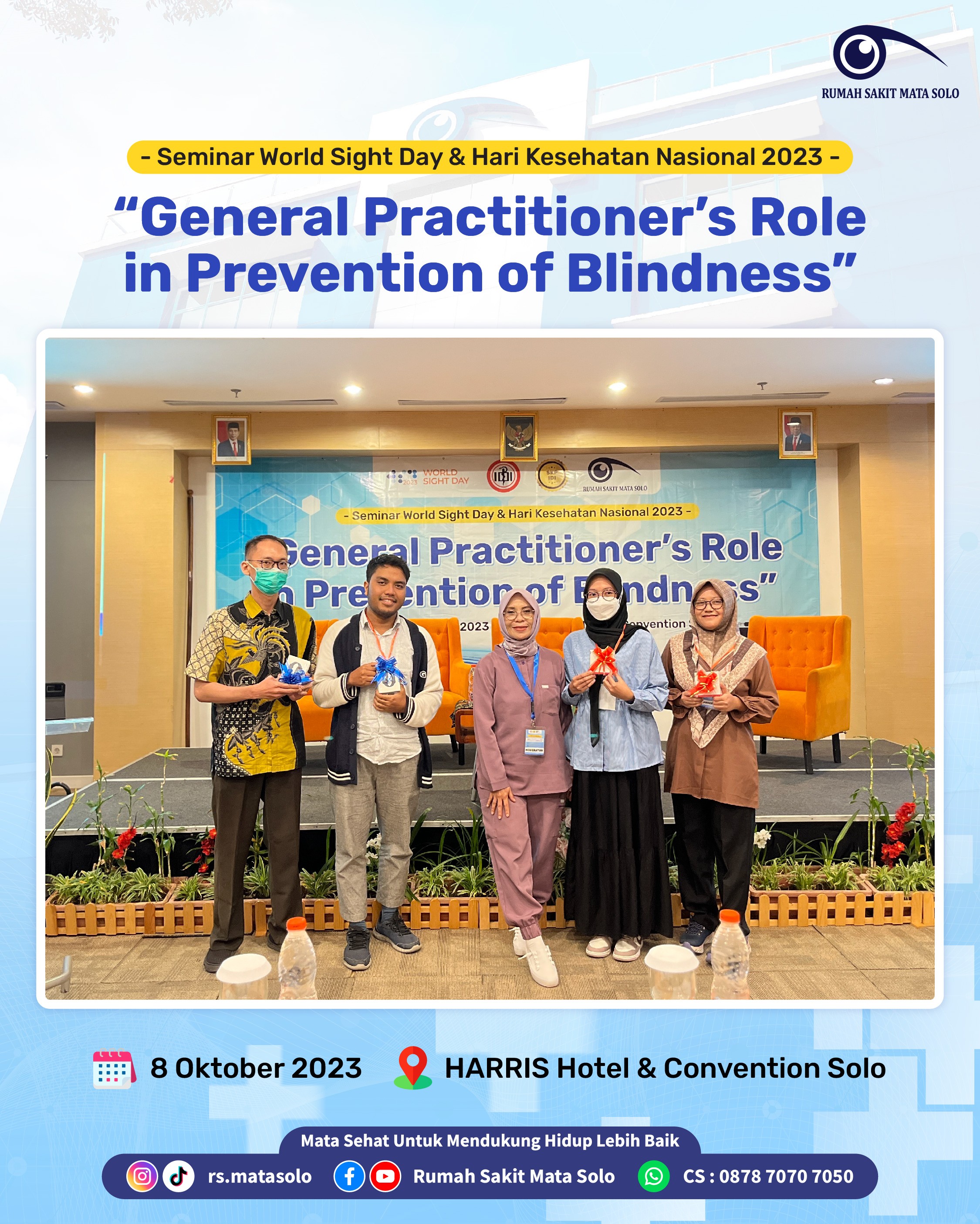RS Mata Solo Gelar Seminar Mata Untuk Dokter Umum