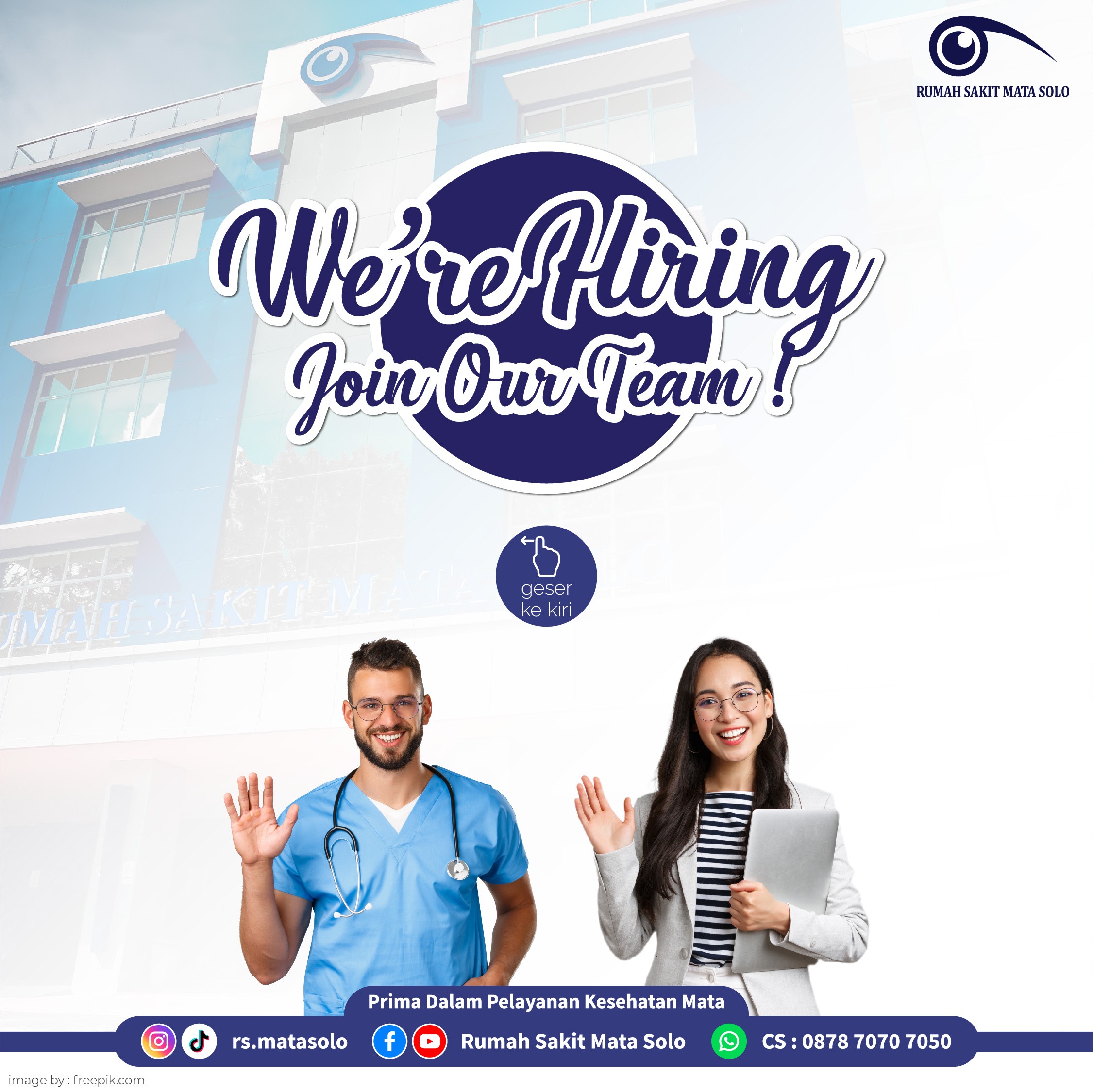 Lowongan Kerja RS Mata Solo Januari 2022