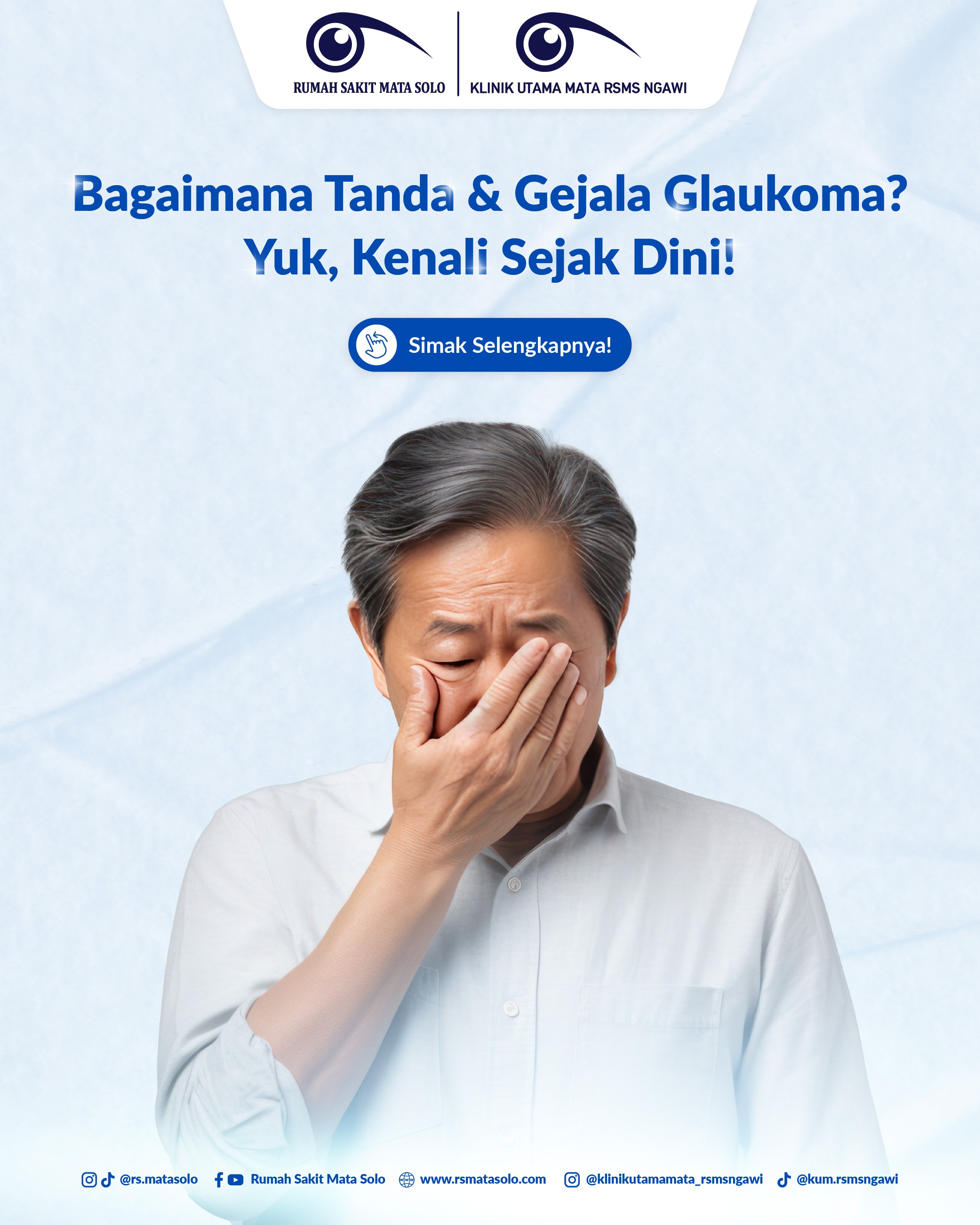 Kenali Tanda & Gejala Glaukoma Sejak Dini!