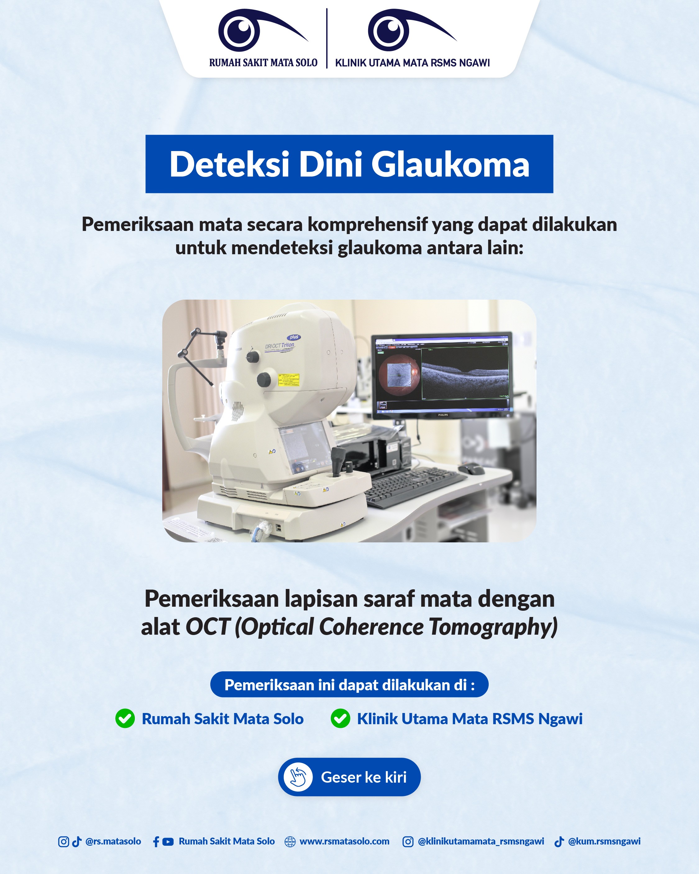 Deteksi Dini Glaukoma RS Mata Solo